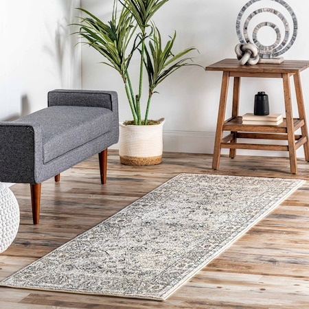 Nuloom Rachel Vintage Fringe Area Rug 2ft 6in x 6ft KHTR11A-2606
